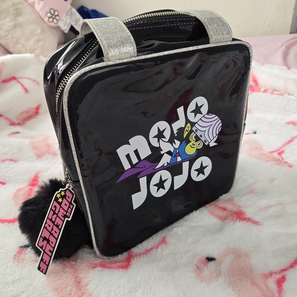 Dolls Kill Handbags - Dolls kill Powerpuff Girls Mojo Jojo Black Shoulder Bag Purse